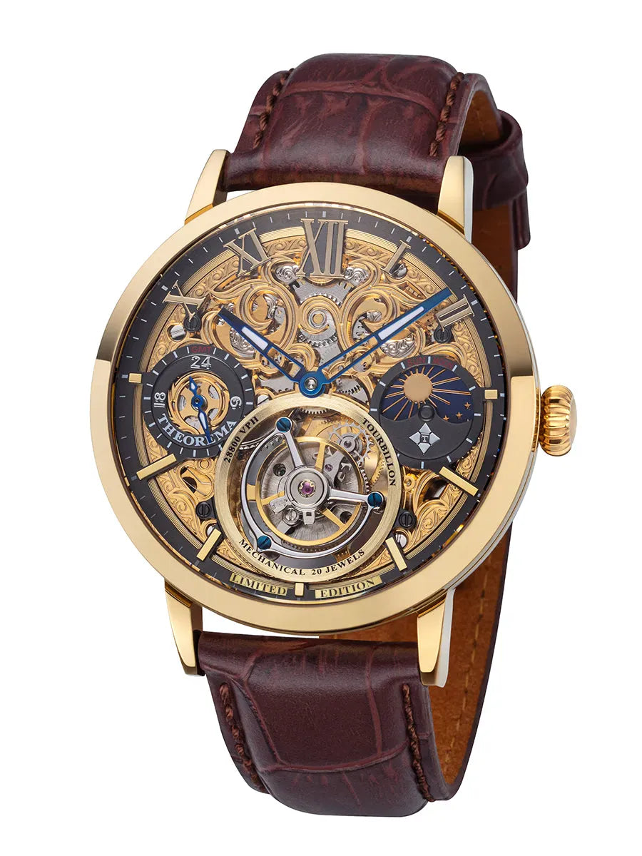 Limited edition. Multi-function Zürich Tourbillon GM-901-3 by