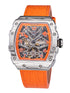 Singapore Theorema - GM-131-2 | Orange | Automatic Skeleton Watch