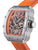 Singapore Theorema - GM-131-2 | Orange | Automatic Skeleton Watch