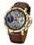 Sao Paulo Theorema GM-103-2 Made in Germany | Gold | with dual time function.