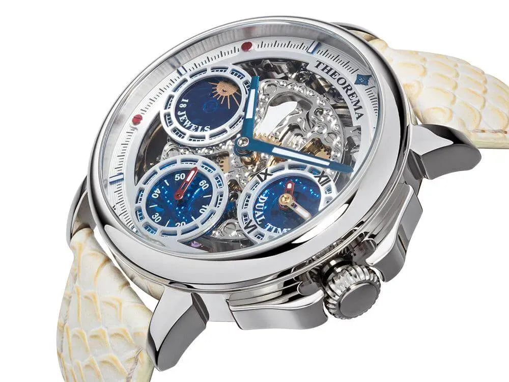 Dual-Time Buenos Aires Theorema - GM-114-1 | Silver | Made in