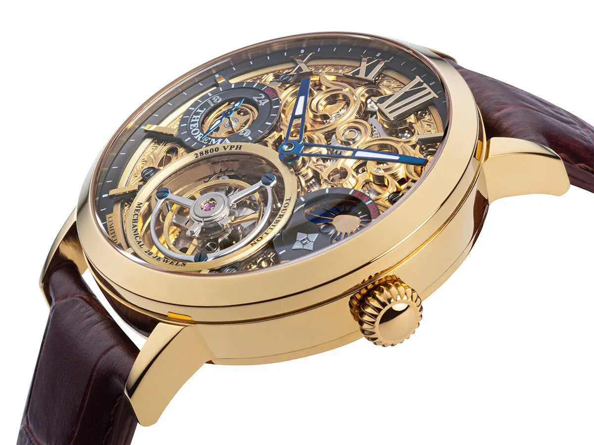 Limited edition. Multi-function Zürich Tourbillon GM-901-3 by